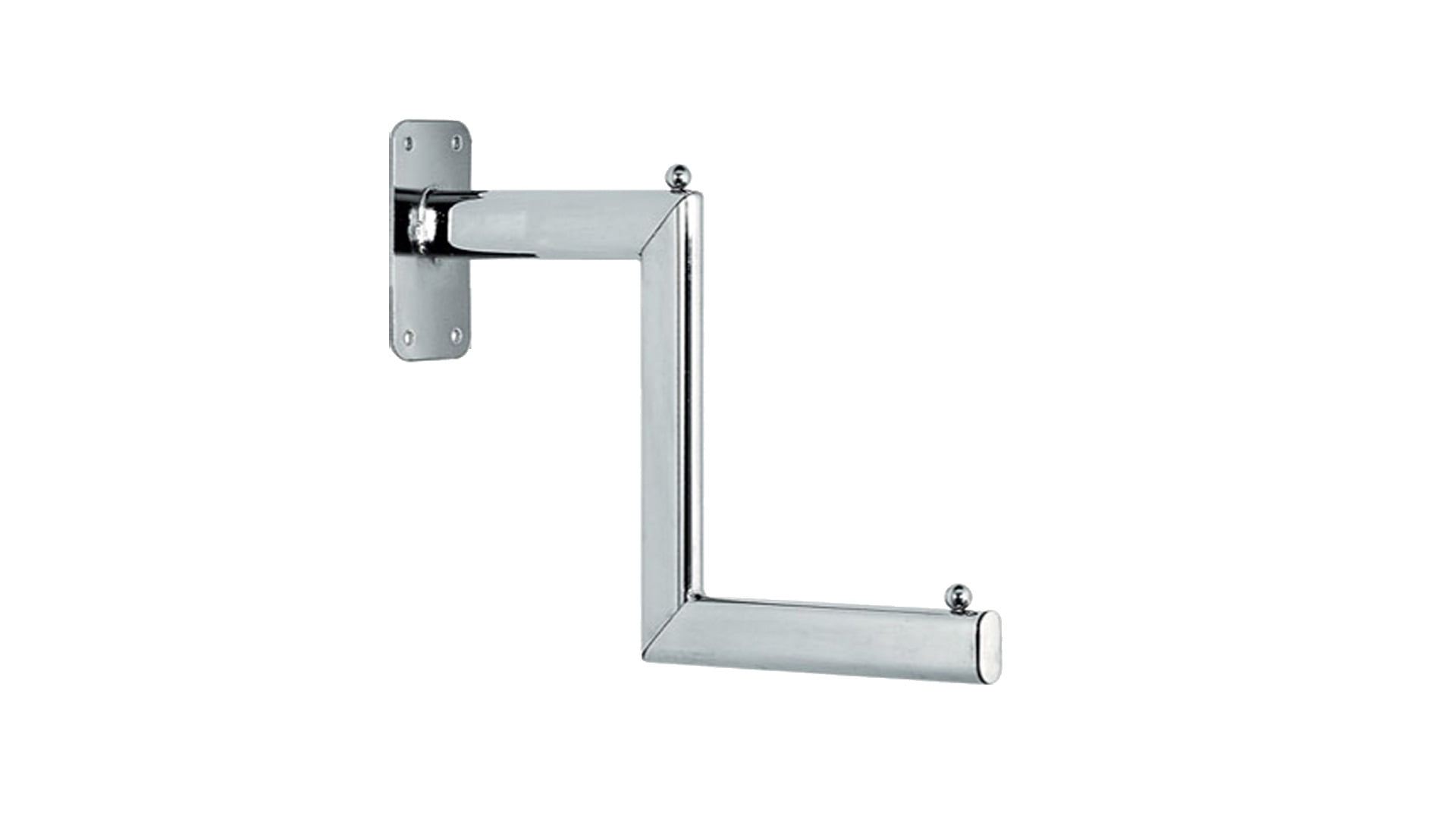 Trappet arm til å skru i vegg Art 2200T Krom